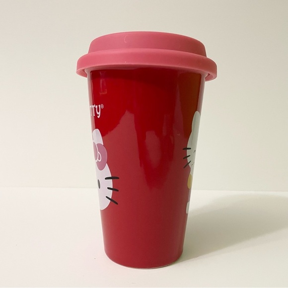Hello Kitty Sanrio Coffee Travel Mug and Lid - Picture 3 of 16